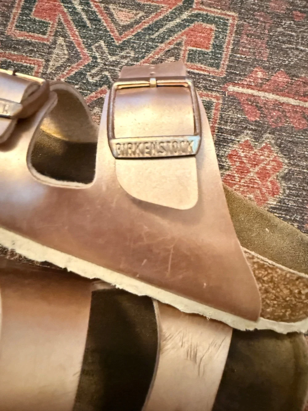 Birkenstock Arizona Kids in Electric Metallic Copper